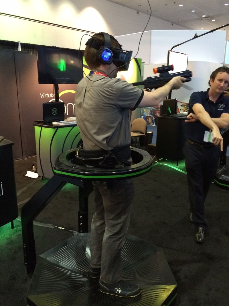 Illustration for article titled The future will be strapped on: Testing wearable tech at E3
